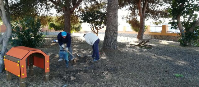 El Ayuntamiento de Peñíscola ultima los trabajos para la apertura del parque canino