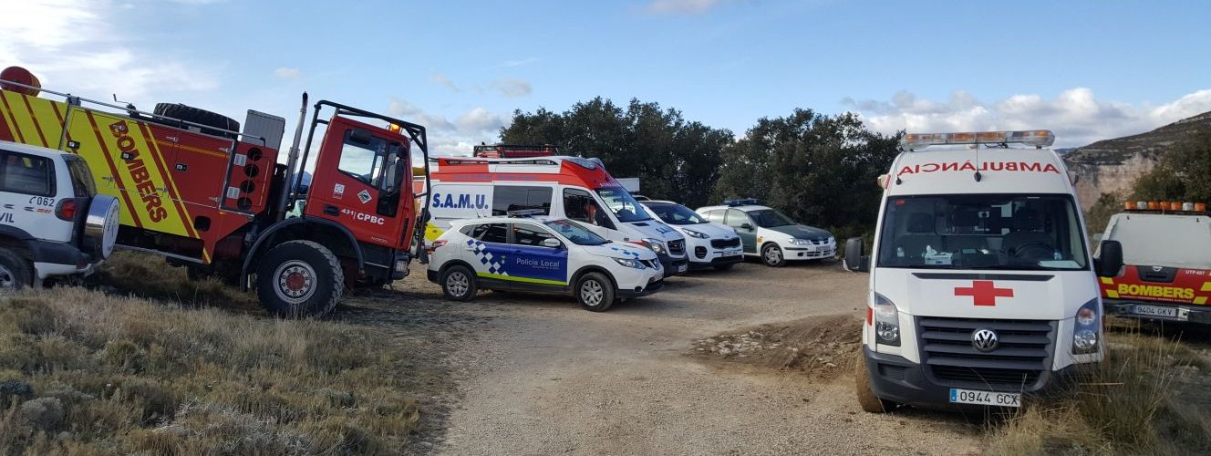 Un muerto y un herido al estrellarse un ultraligero en la Pobla de Benifassà
