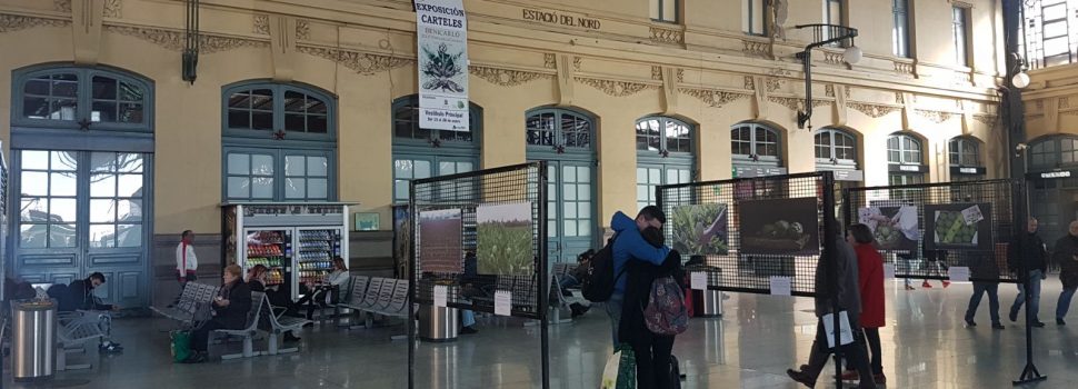 L’Estació del Nord de València acull una exposició de la Festa de la Carxofa