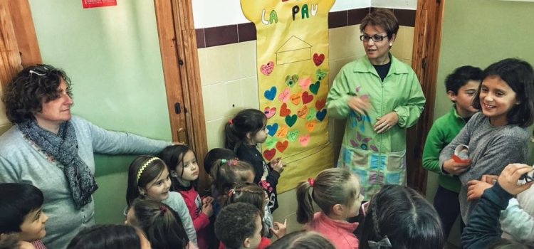 El CRA Araboga Canet-La Jana-Cervera celebrà el Dia de la Pau