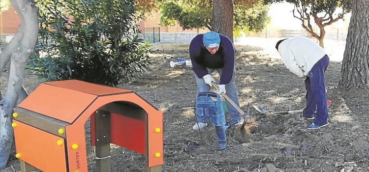 Toma forma el parque canino de Peñíscola
