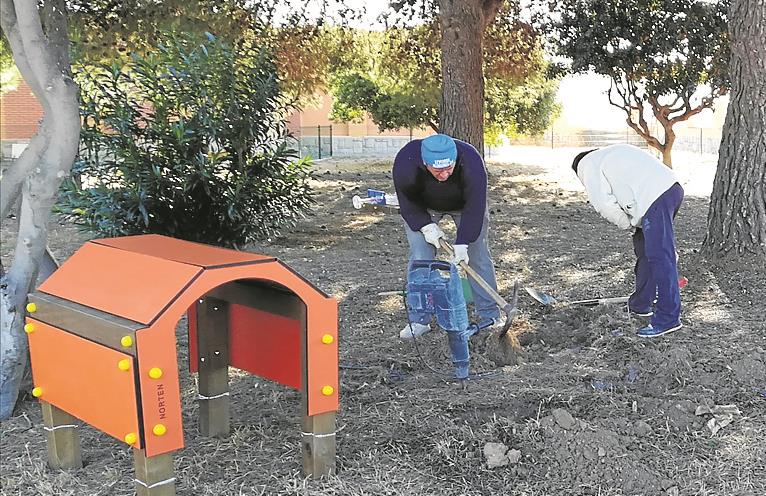 Toma forma el parque canino de Peñíscola