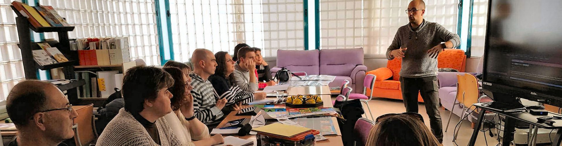 Els mestres es formen en robòtica