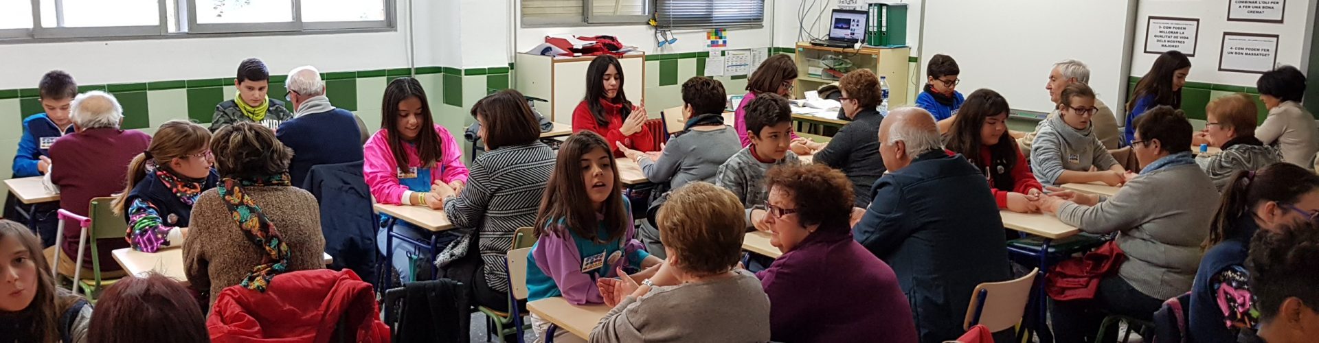 Una experiència escolar aprofitada pels iaios