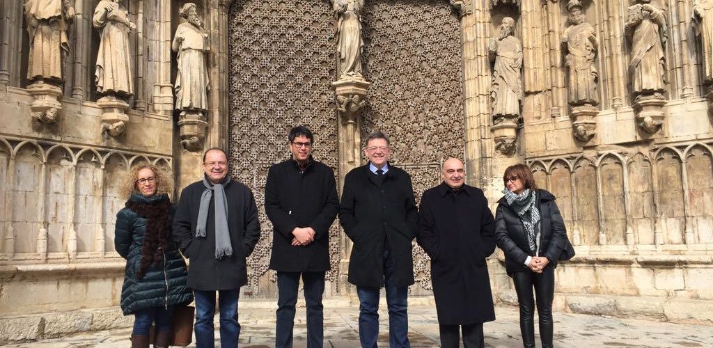 Morella dóna a conéixer el projecte de rehabilitació de la Porta dels Apòstols