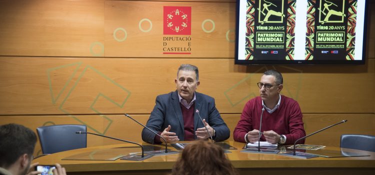 La Diputación impulsará la conmemoración del 20 aniversario del Patrimonio Mundial de la Humanidad de las pinturas de la Valltorta