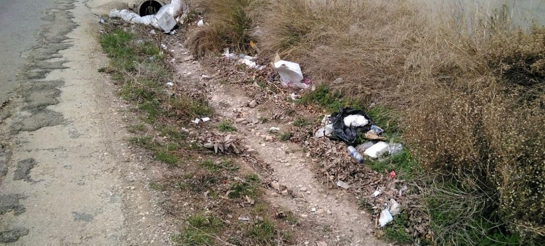 Els camins de la Foia, a Alcalà de Xivert, es netegen a instàncies d’una queixa de Compromís