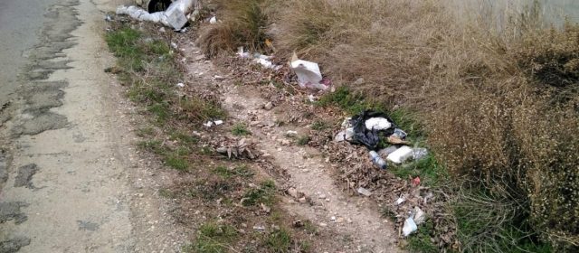 Els camins de la Foia, a Alcalà de Xivert, es netegen a instàncies d’una queixa de Compromís