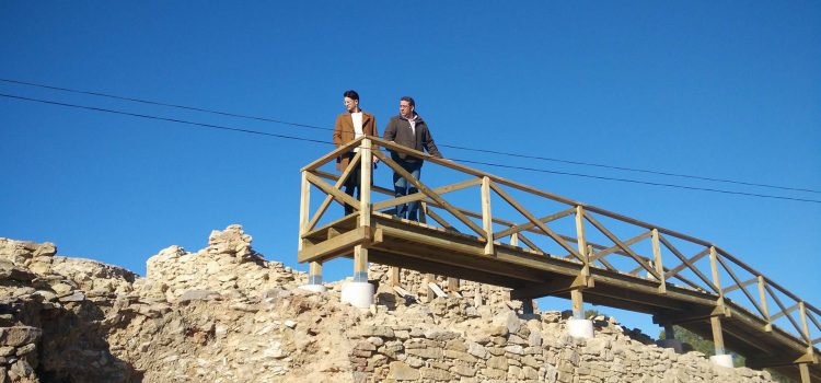 Conclou la primera fase per a la instal·lació d’una passarel·la al poblat del Puig