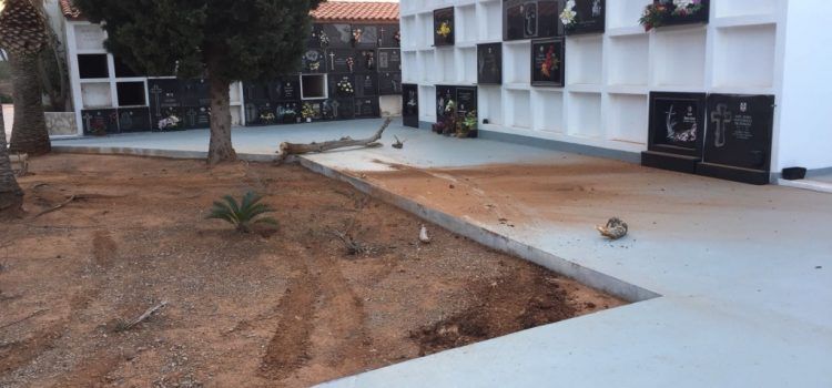 El cementeri de Sta. Magdalena pateix actes vandàlics