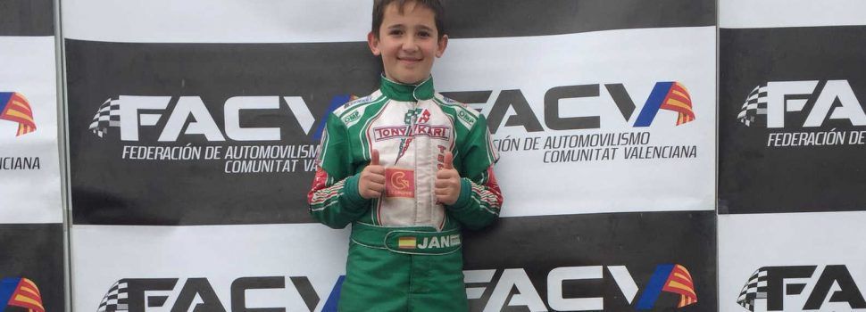 Jan Peral logra nuevos podios en el Circuito de Cheste