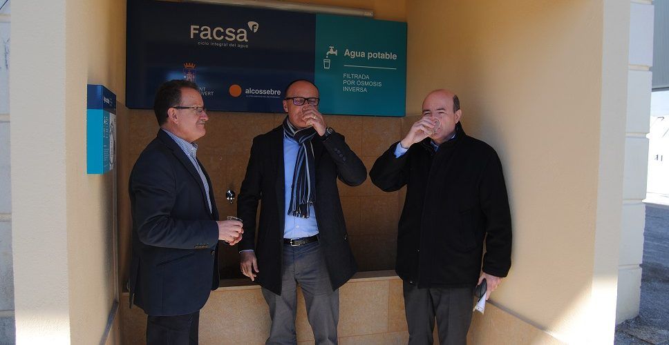 Les noves fonts d’osmosi d’Alcalà i Alcossebre ja estan en funcionament
