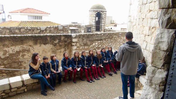 Colegios ISP ha visitado el Castillo de Peñíscola