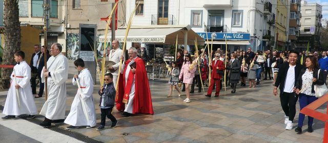 Benedicció de Rams a la parròquia Assumpció