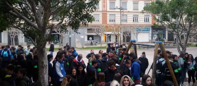L’IES Joan Coromines, a la Castellonada 2018