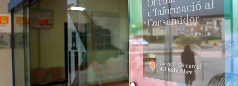 L’Oficina d’Informació al Consumidor del Baix Ebre va atendre el 2017 un total de 1.561 consultes i va tramitar 372 reclamacions