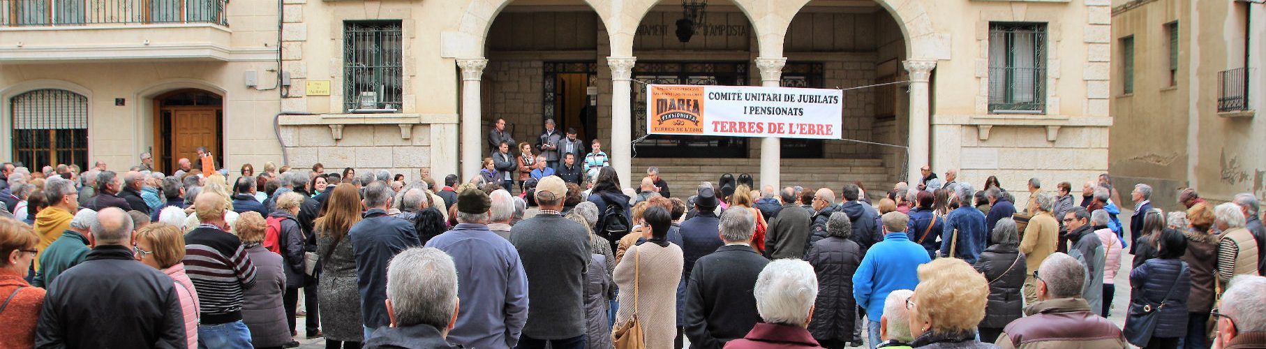 Amposta demana també millors pensions