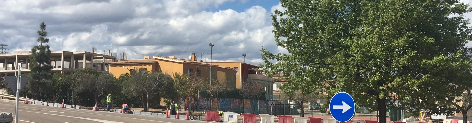 Es millora la seguretat d’una de les rotondes d’entrada a Càlig