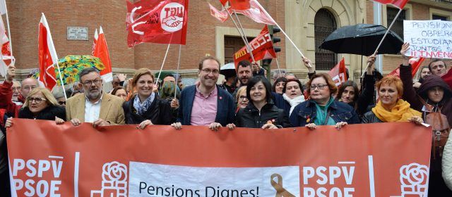 Ernest Blanch agradece que la ciudadanía haya respaldado la manifestación por unas pensiones dignas