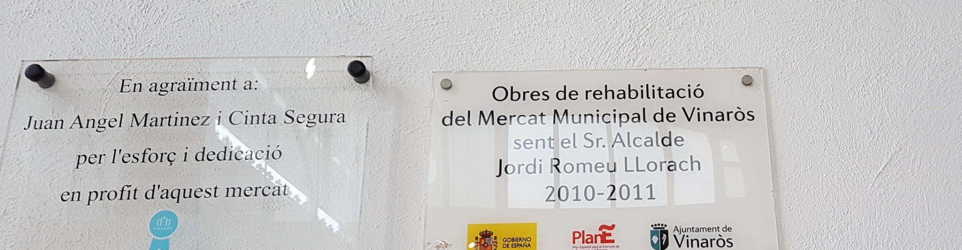 El Ayuntamiento retira las placas del exalcalde Romeu por haber sido condenado por prevaricación