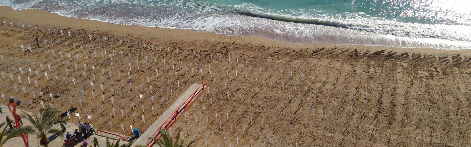 El “cementerio” de la playa del Fortí ha impactado en toda España