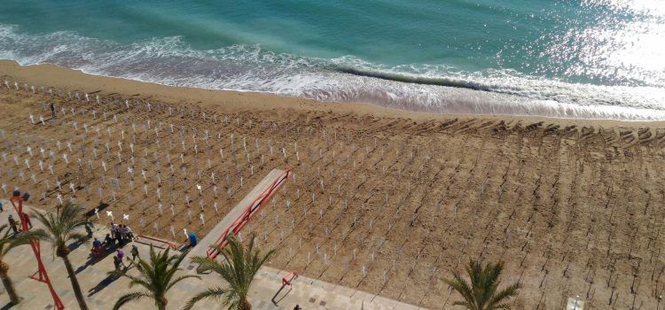 El “cementerio” de la playa del Fortí ha impactado en toda España