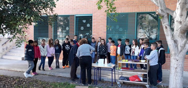 Elaboració de sabó al CEIP Sant Sebastià