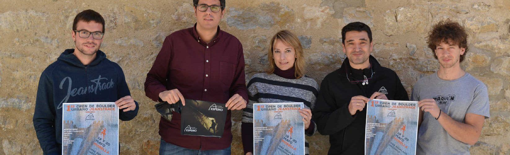 Es presenta el primer Open Boulder Urbà Jeanstrack-Morella