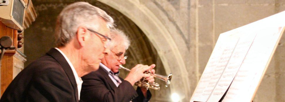 Doble concert de Setmana Santa, amb orgue, trompeta i coral
