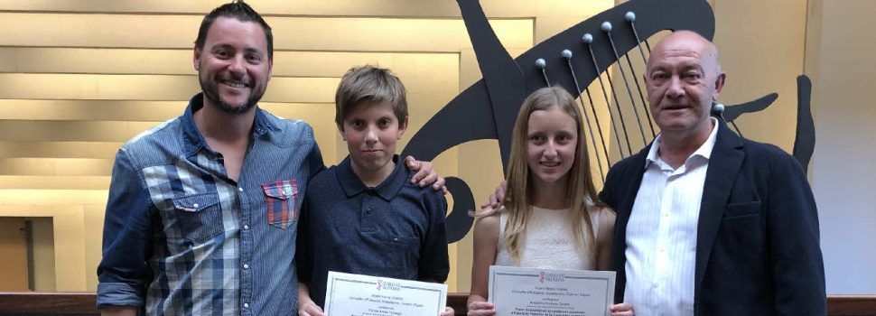 Premis extraordinaris per a dos alumnes del Marqués de Benicarló