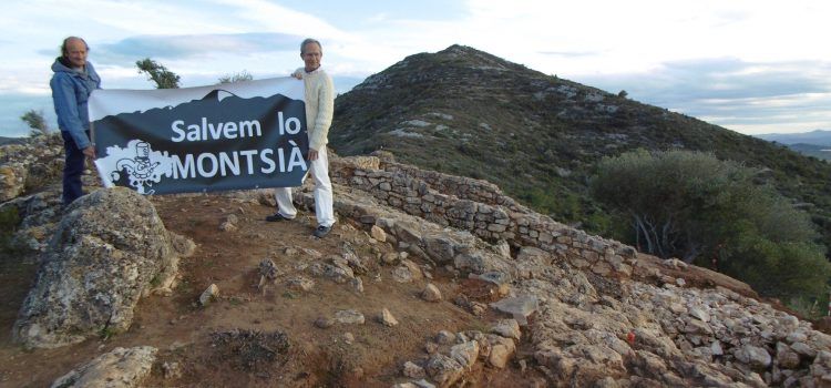 Salvem lo Montsià protesta per la nova explotació minera de Cemex, Ferradura 2