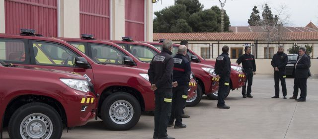 El Consorcio Provincial de Bomberos renueva cinco de sus vehículos para mejorar la seguridad