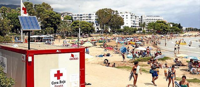 Cruz Roja seguirá al frente del servicio de socorrismo de las playas de Alcossebre