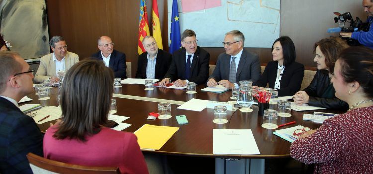 Puig anuncia una reunión con municipios por la falta de inversión de los Presupuestos Generales en cercanías