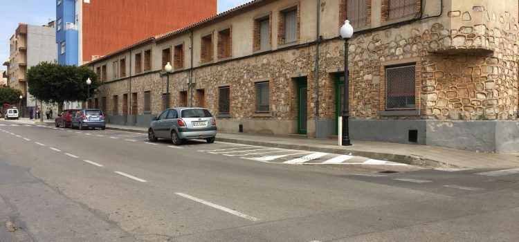 Finalitza el trasllat de la parada d’autobús del carrer de Sant Francesc