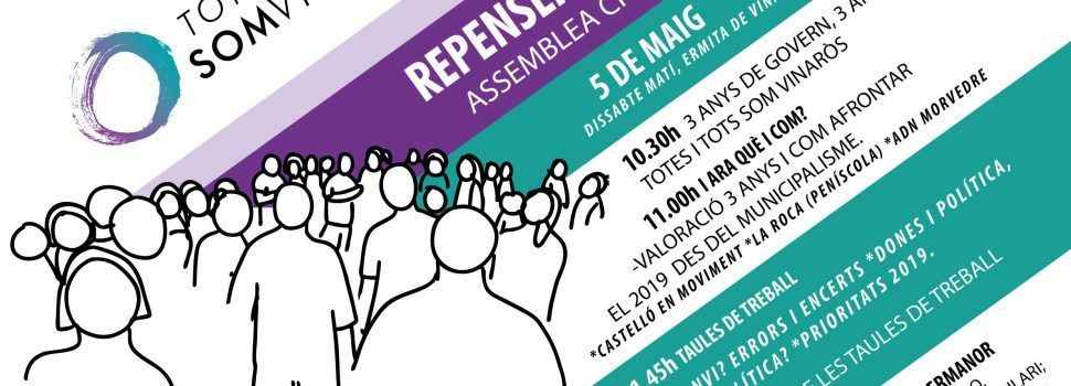 Assemblea ciutadana de Totes i Tots Som Vinaròs a l’ermita