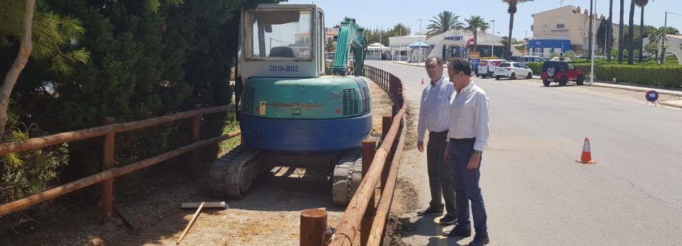 Comencen les obres de millora de l’accessibilitat en el Sender Litoral d’Alcossebre