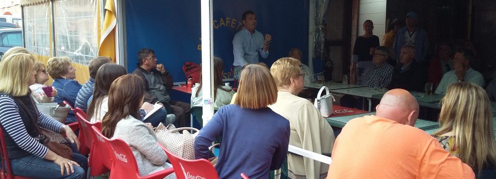 Andrés Martínez pone en marcha la iniciativa “Un Café con tu alcalde”