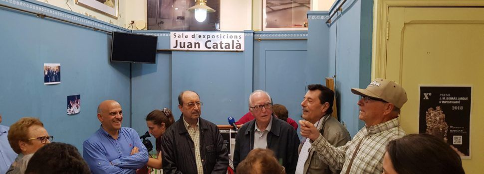 Sala d’exposicions, dedicada a Juan Català