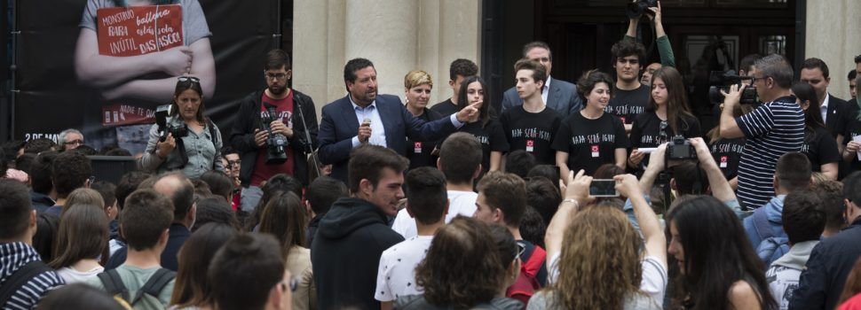 Más de mil estudiantes de institutos alzarán la voz contra el acoso escolar junto a la Diputación y ‘Nada Será Igual’