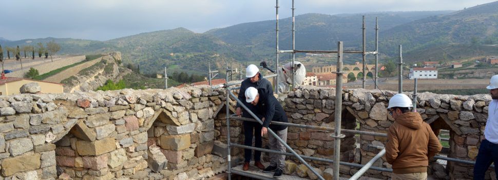 La Torre del Racó avança a bon ritme i estarà acabada per al 54 Sexenni de Morella