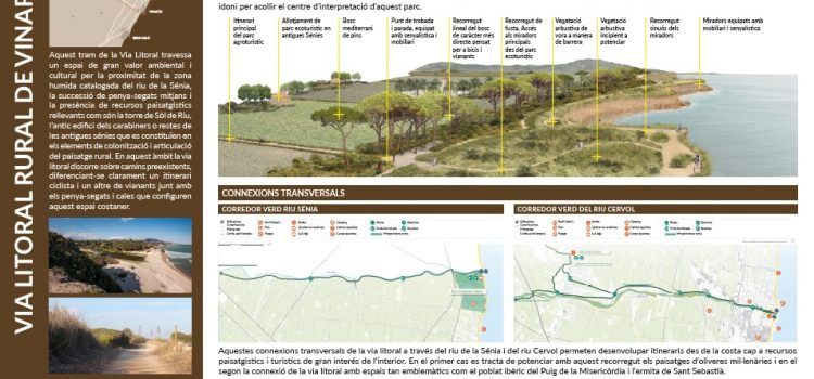 La Generalitat presenta el “Programa Paisatge” per construir una via verda des Vinaròs fins a Pilar de la Horadada
