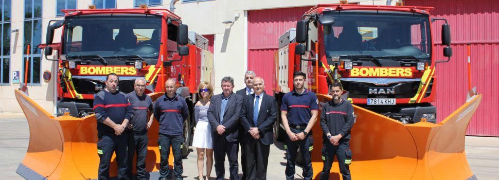 El Consorcio Provincial de Bomberos incorpora dos modernos vehículos para emergencias