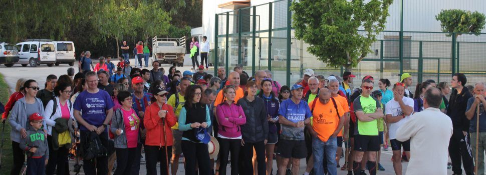 Prop de 180 persones participen en la IX Marxa Senderista de S.Magdalena
