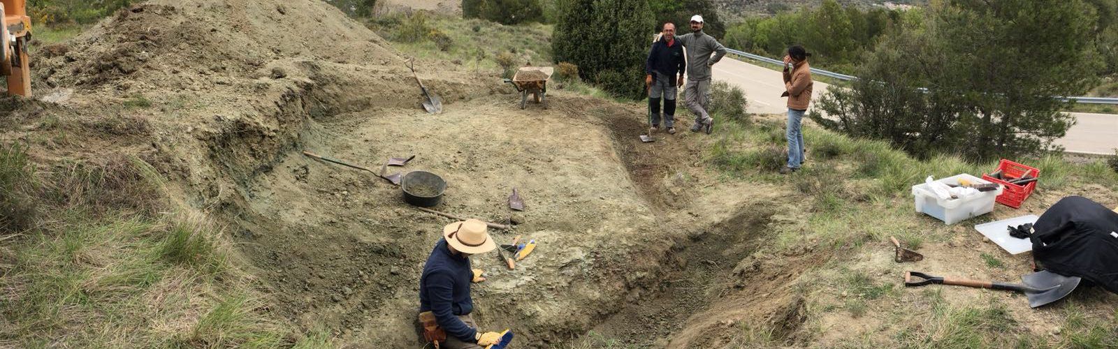 Hallan en Vallibona restos fósiles de hace 125 millones de años