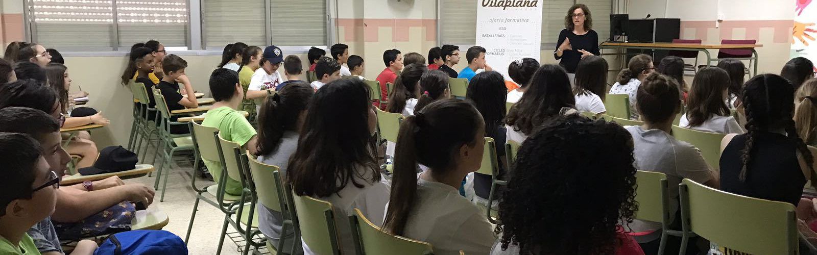 Visita als instituts de cara al pròxim curs
