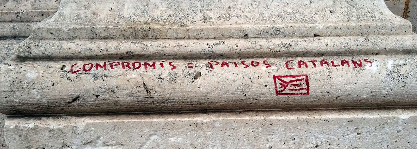 Compromís per Alcalà denuncia l’aparició de pintades vandàliques al Calvari
