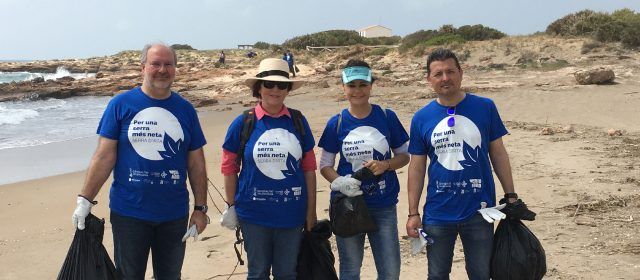 El Consorcio de Residuos C1, la UTE Zona 1 (ProyectoBionord) y el Parc Natural de la Serra d´Irta organizaron una exitosa jornada “antilittering” en pleno corazón de la Serra d´Irta