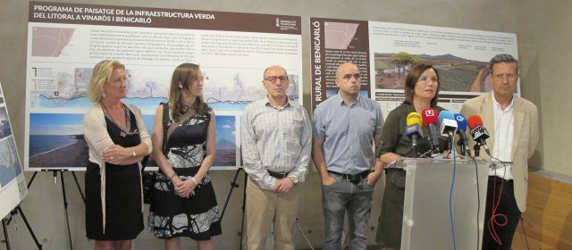 Benicarló inaugura l’exposició dels panells del projecte paisatgístic de la costa Nord