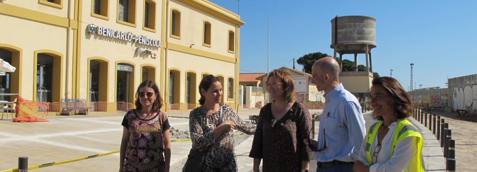 Les obres de la plaça de l’Estació agiliten el trànsit i milloren la imatge de la ciutat